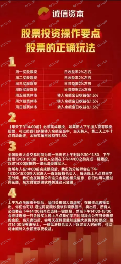 诚信资本国财证券资金盘