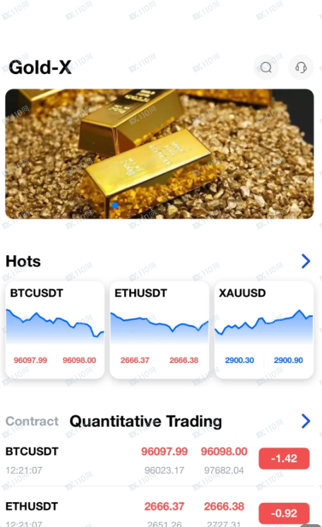 GOLD-X 投资 诈骗 量化交易 加密货币