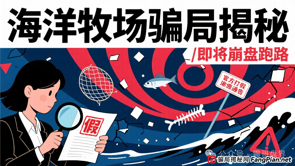 红色预警:海洋牧场骗局揭秘,官方已经下场打假,即将崩盘跑路 红色预警:海洋牧场骗局揭秘,官方已经下场打假,即将崩盘跑路
