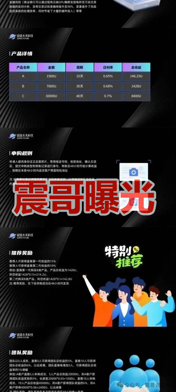 超级未来Super Future AI是资金盘骗局，单割会员，即将崩盘