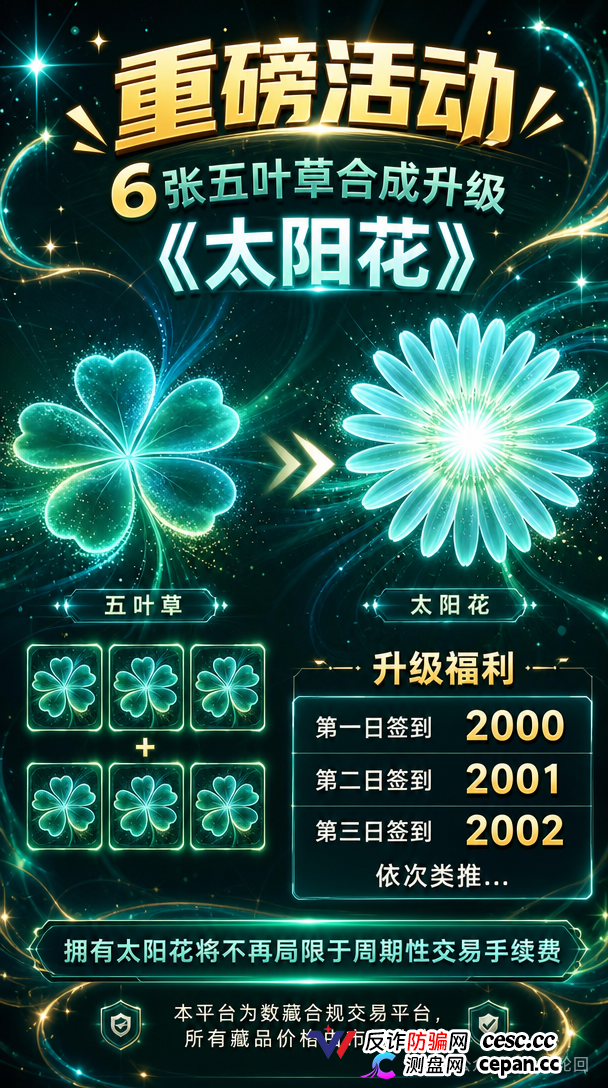 查无此“藏品”——绿色空间的四级团队+合成玩法+赎回陷阱,一套完整的传销收割流程