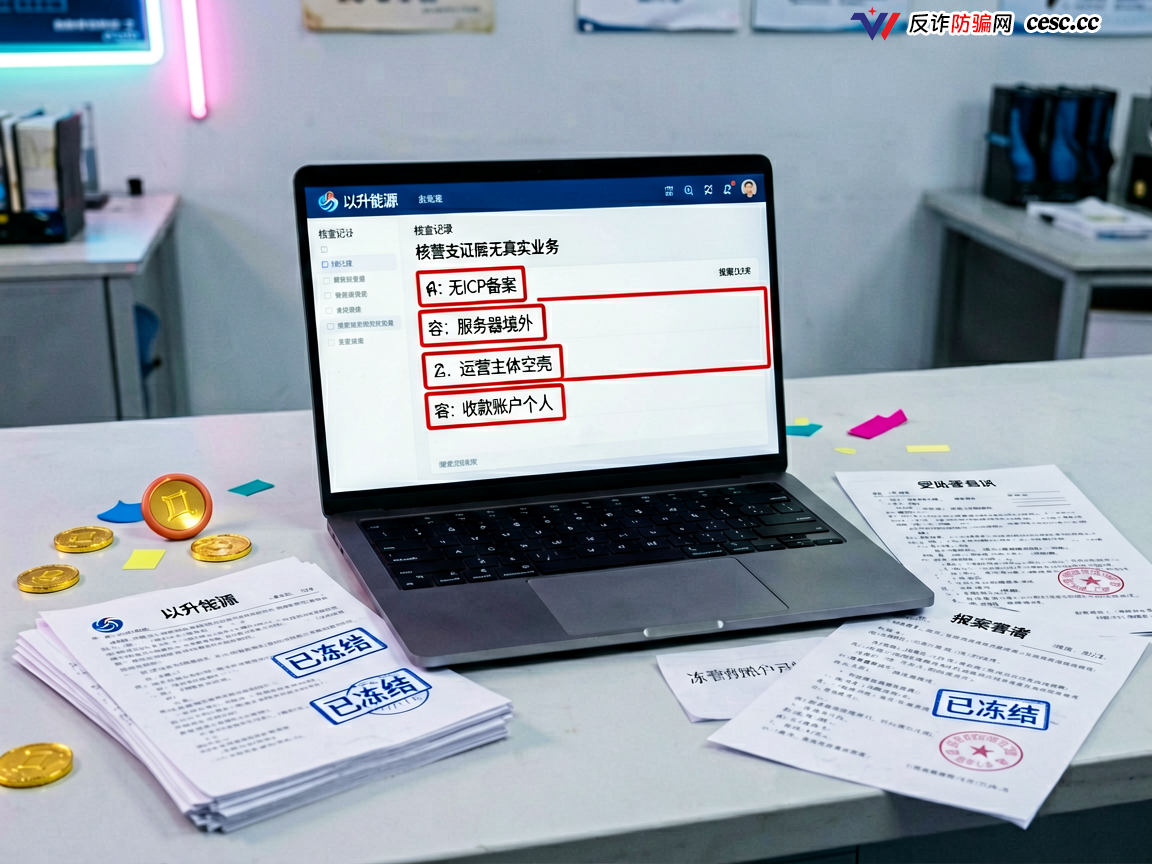 曝光以升能源：无牌照高息分红盘，本金归零前最后通牒