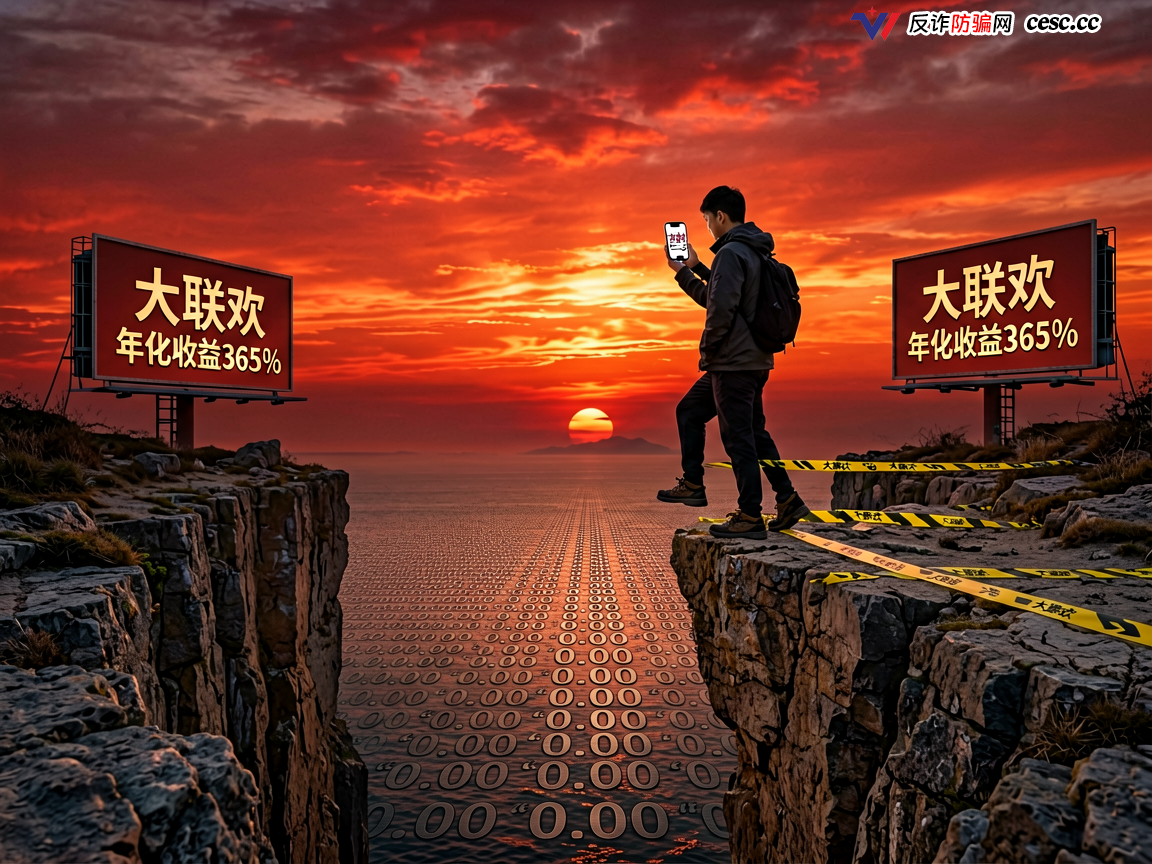 大联欢AI托管骗局：日化高息+多级分销，崩盘在即