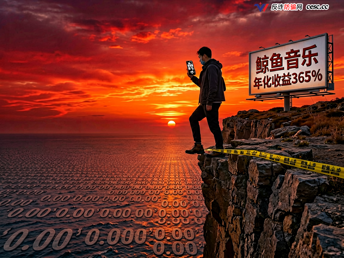 鲸鱼音乐披着AI外衣的收割局:日赚1.5%背后的五级传销铁笼 鲸鱼音乐披着AI外衣的收割局:日赚1.5%背后的五级传销铁笼