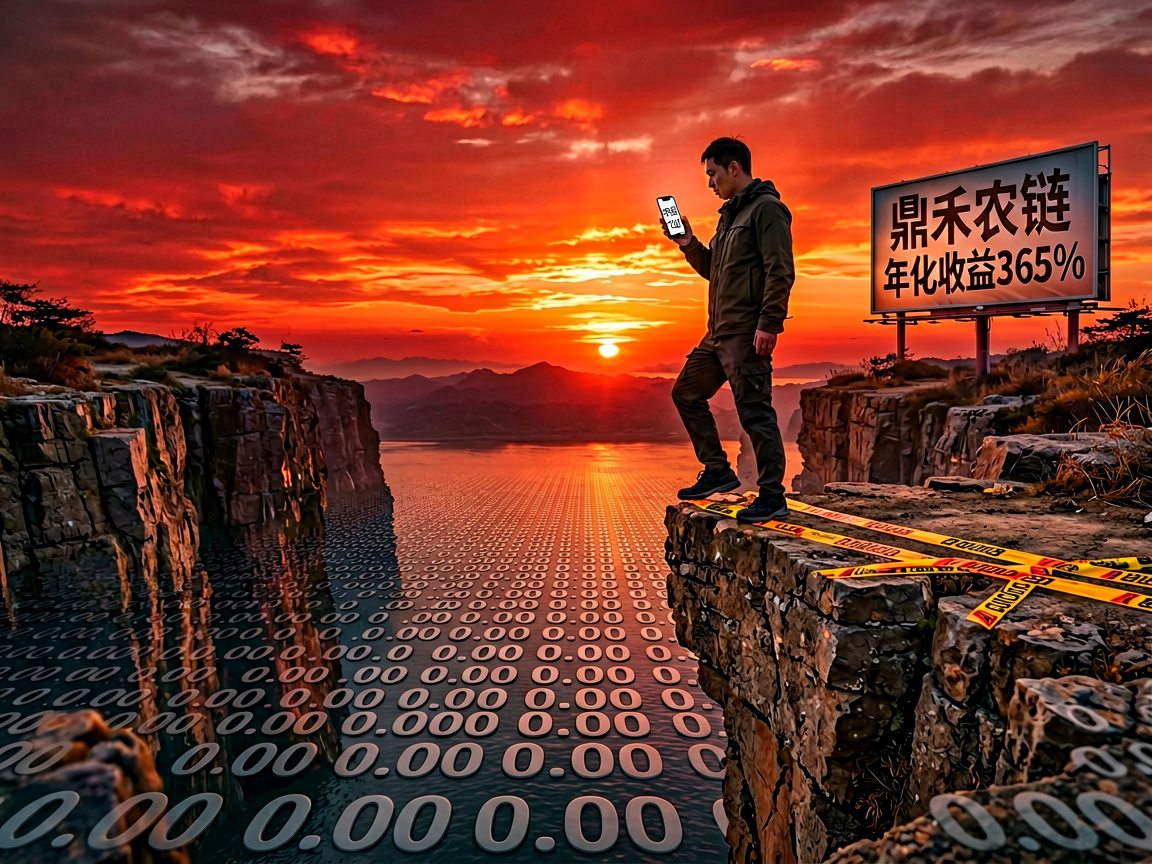 鼎禾农链：农业外衣下的传销收割，资金流向揭秘，谁在最后一棒接盘？