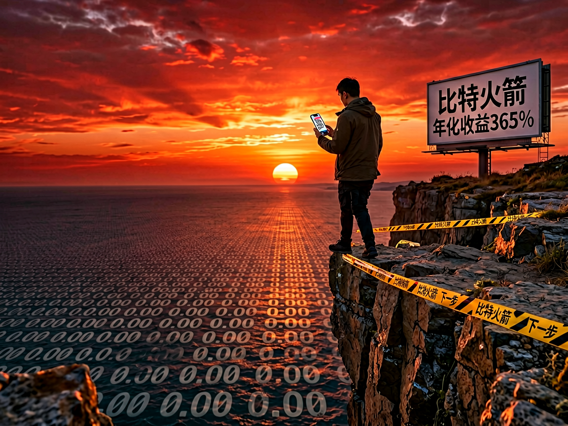 日化2.8%！比特火箭崩盘在即，你是在给操盘手送钱(1)